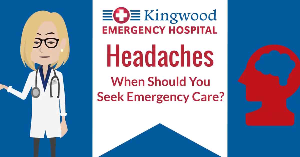 When is a headache an emergency?