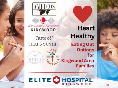 Heart-Healthy Eating Out Options for Kingwood Families